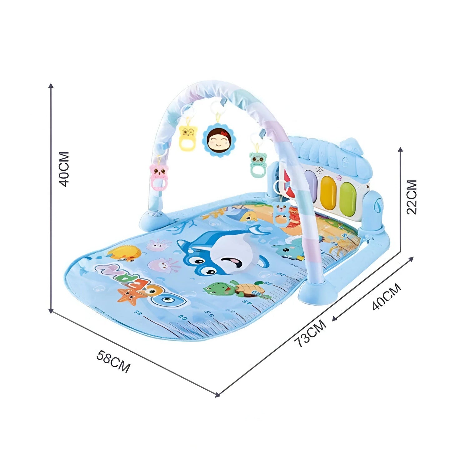 Montessori baby play mat