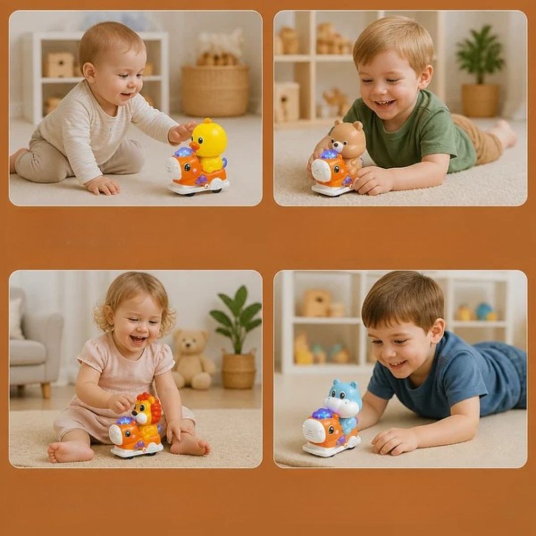RockyBuddies - Kids Interactive Animal Rocking Toy
