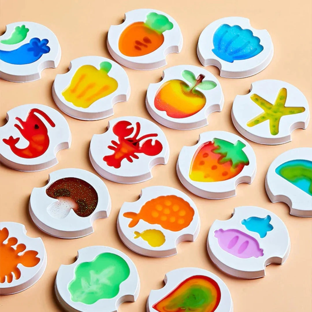 3D cooking set for creating unique figures