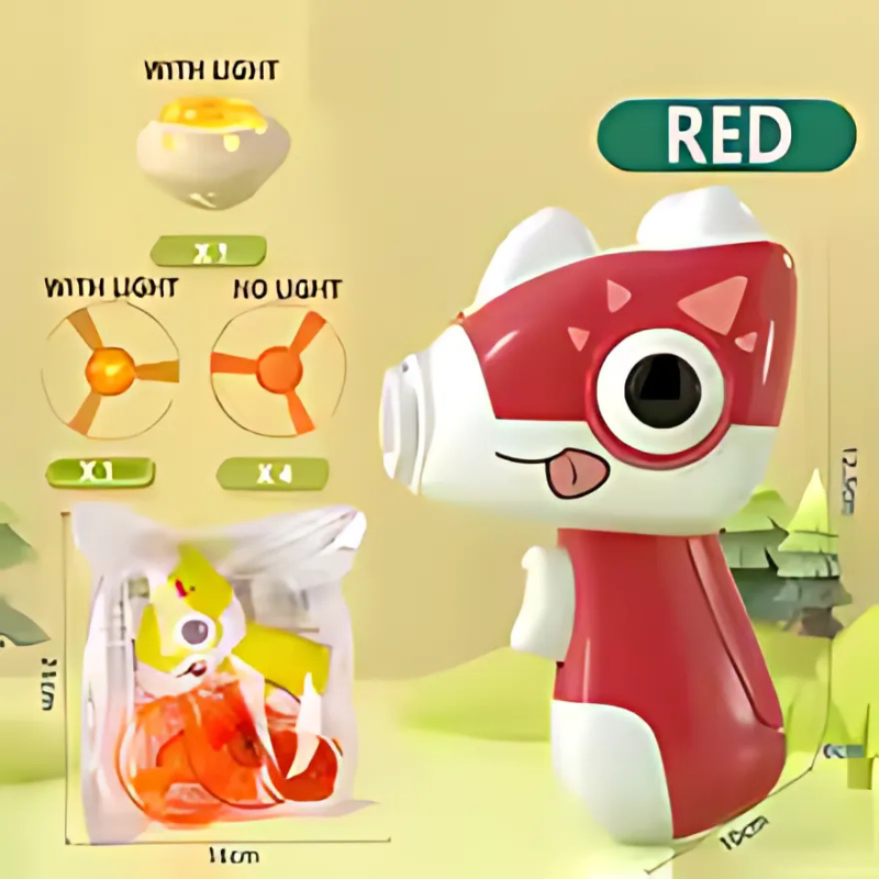 2-in-1 Dino Twister Frisbee Shooter