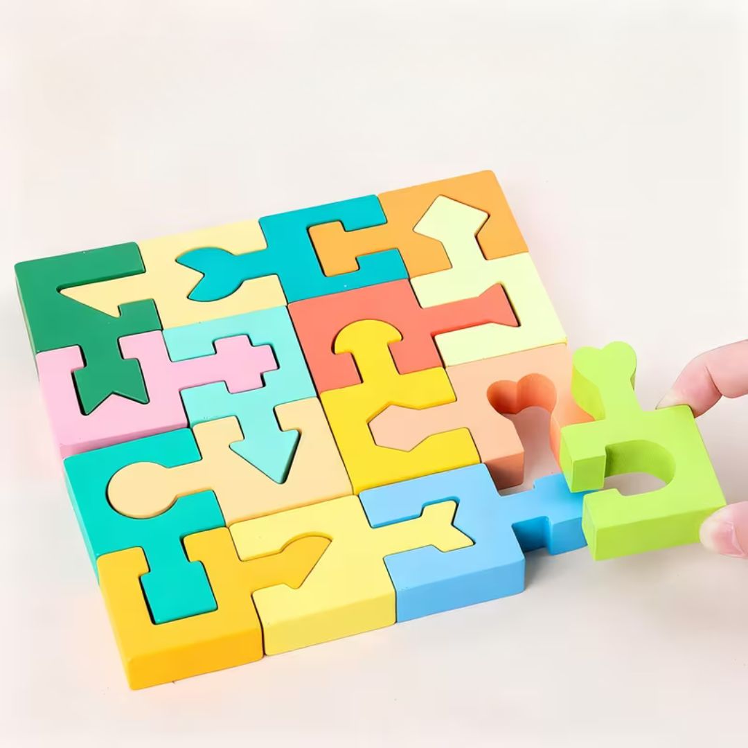BuildBlox - Montessori Interlocking Puzzle