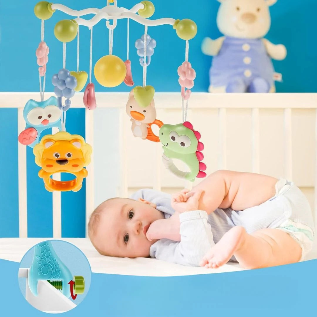 Dream Mobile – Music mobile & rattle toy for the nursery