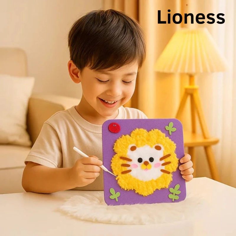 Children's Stick Puppets Cards