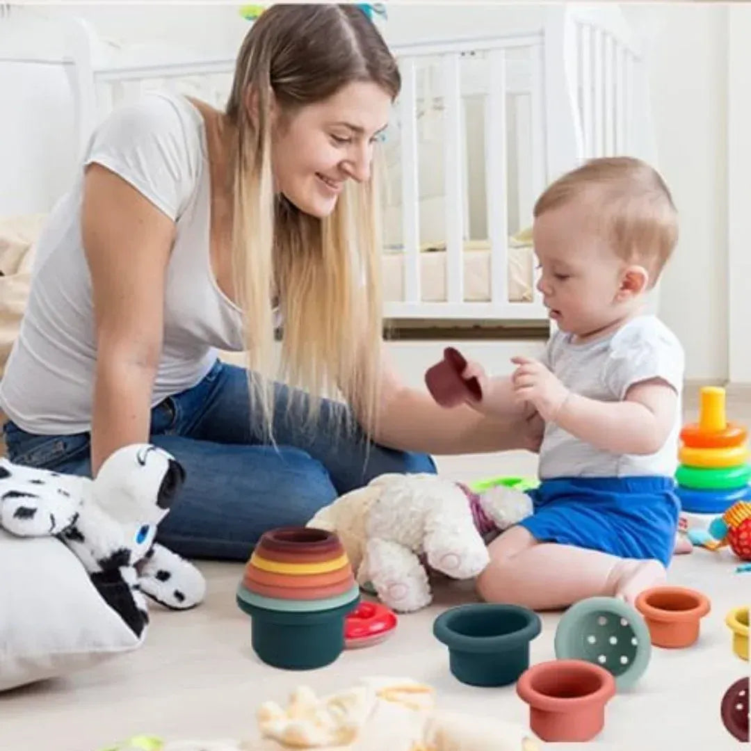 Montessori Stacking Cups For Children