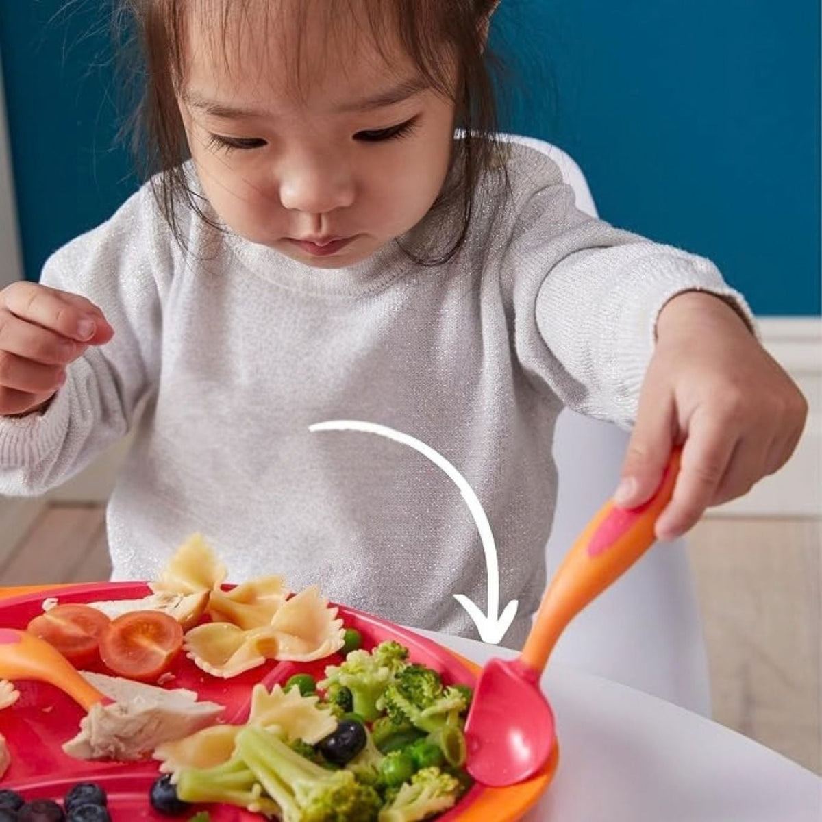 EasyScoop - Curved Baby Training Spoon