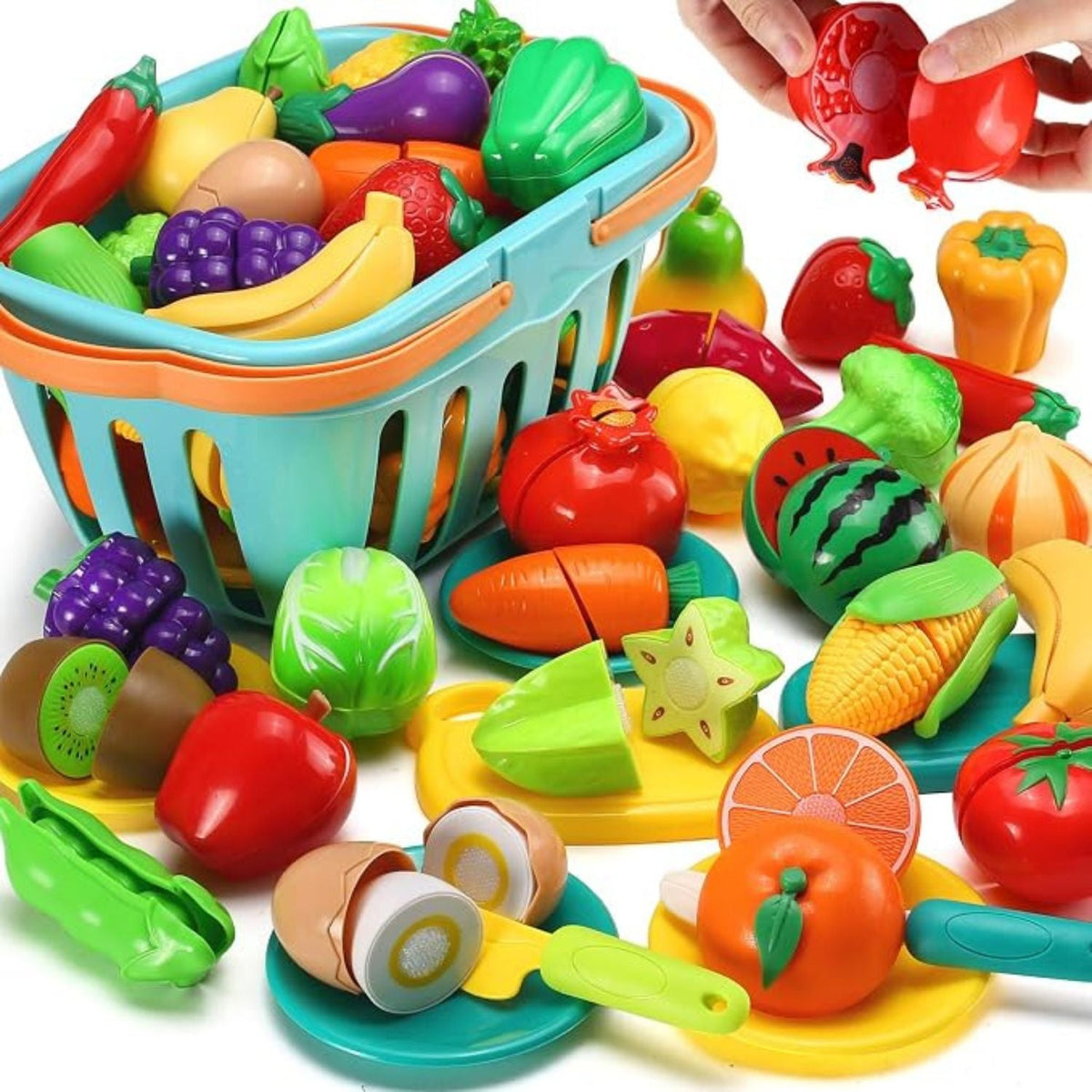 LittleHarvest - Felt Food Play Set
