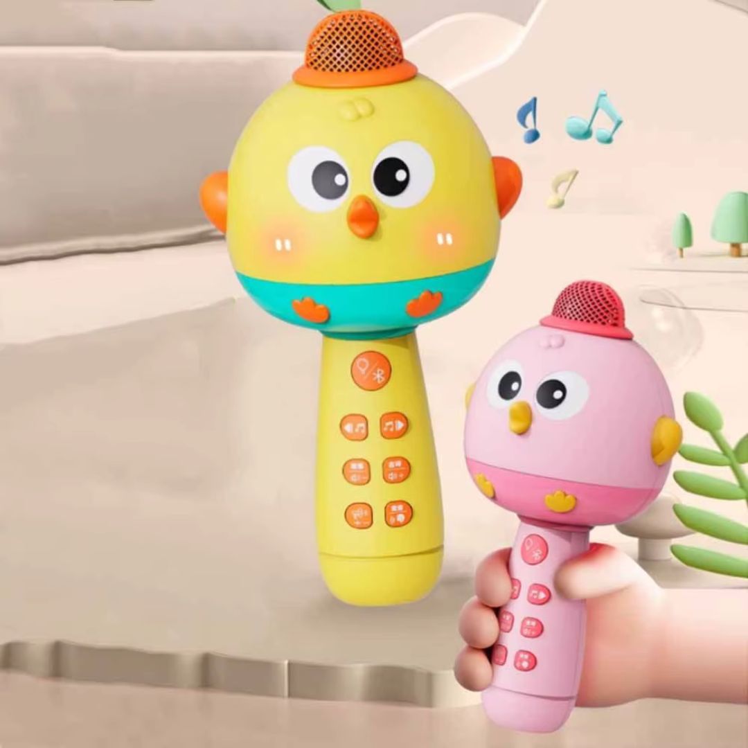 CluckyMic - Musical Microphone Toy for Kids