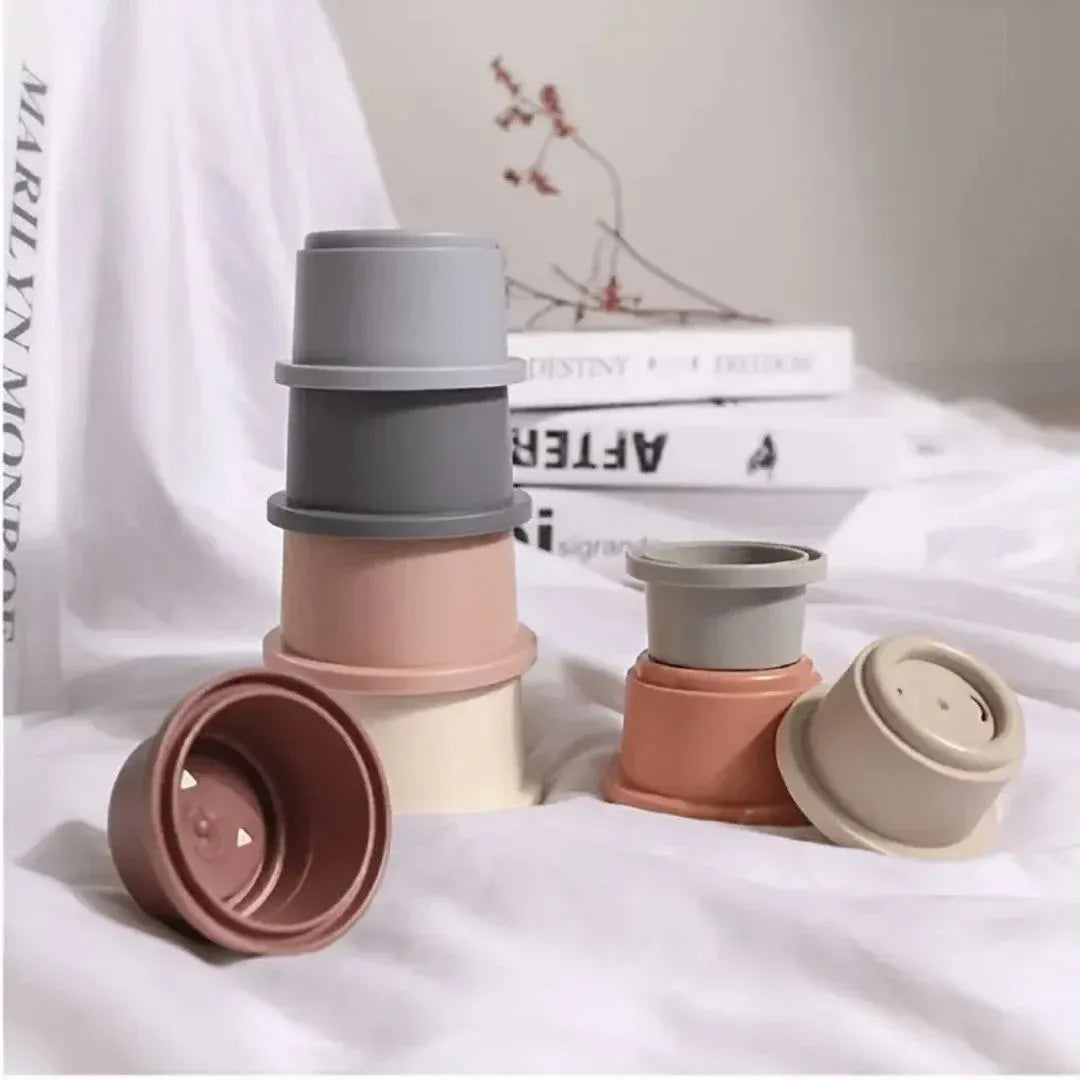 Montessori Stacking Cups For Children