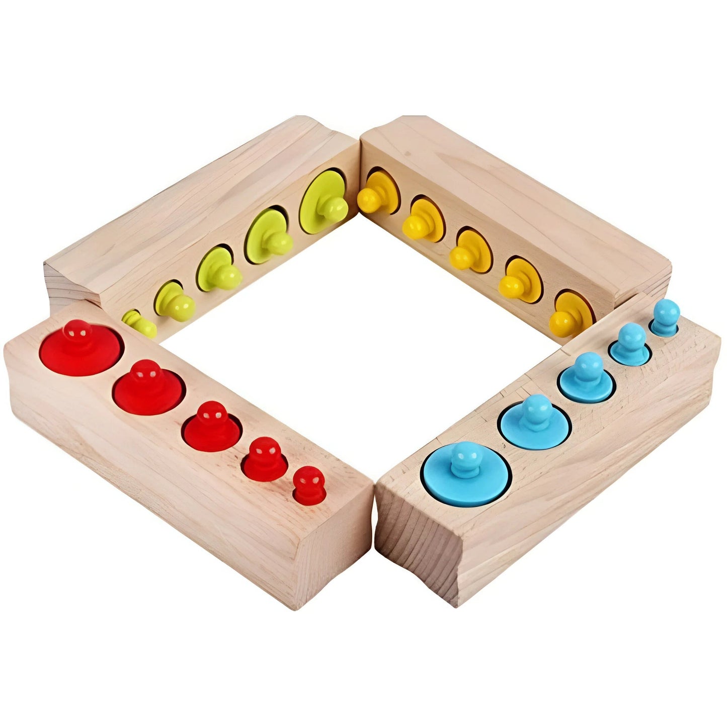 Cylinder Magic – Discover colors & sizes playfully