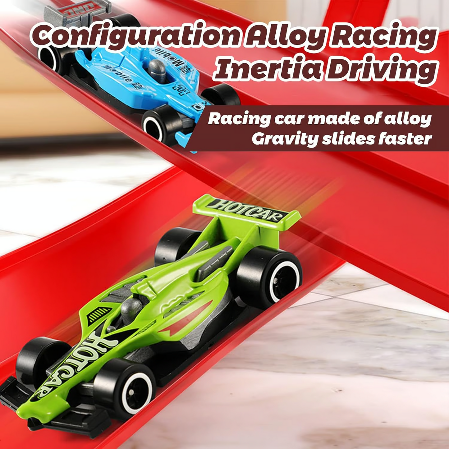 TurboFlex Race Track - With 4 Super Speedsters