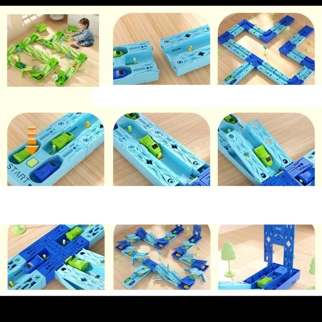 GravityRacer - Build & Race Adventure Set