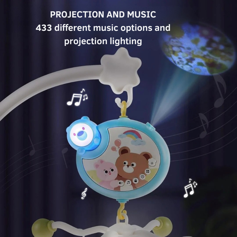 Dream Mobile – Music mobile & rattle toy for the nursery