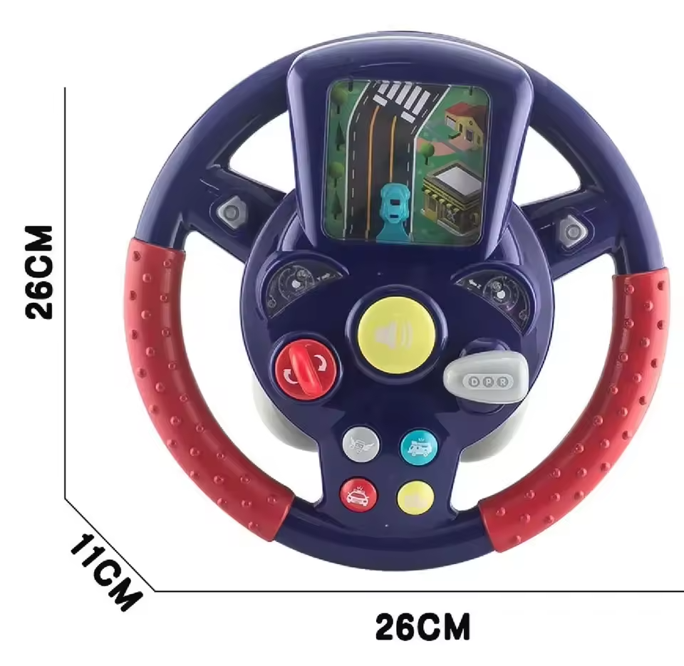 Steering Fun - Interactive steering wheel for little racing drivers