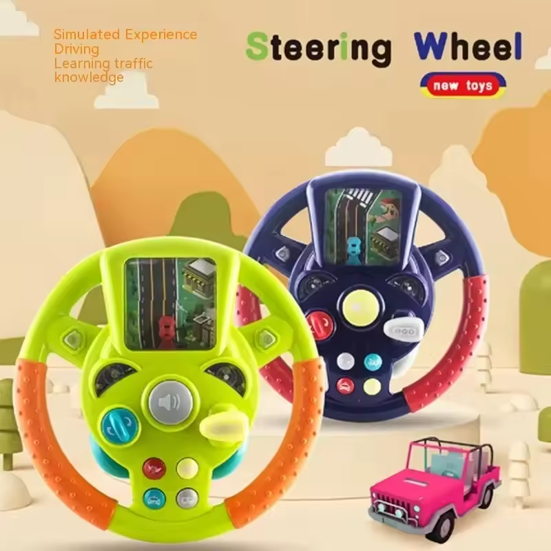Steering Fun - Interactive steering wheel for little racing drivers