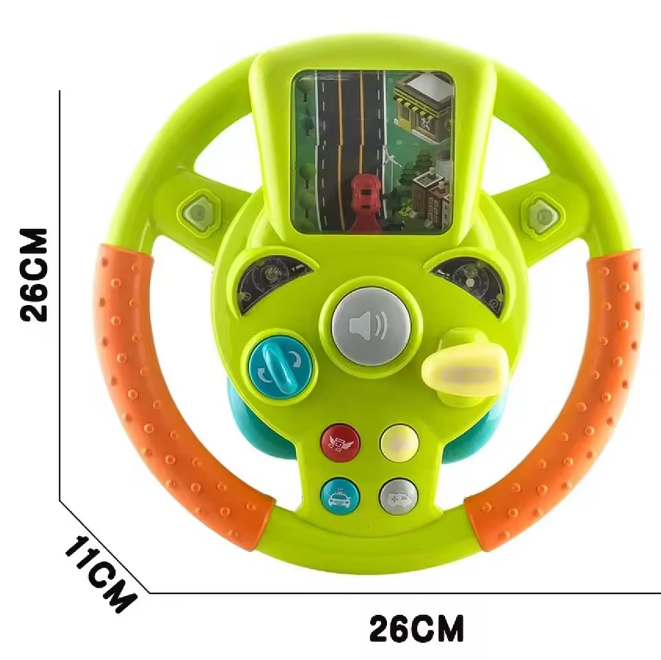 Steering Fun - Interactive steering wheel for little racing drivers