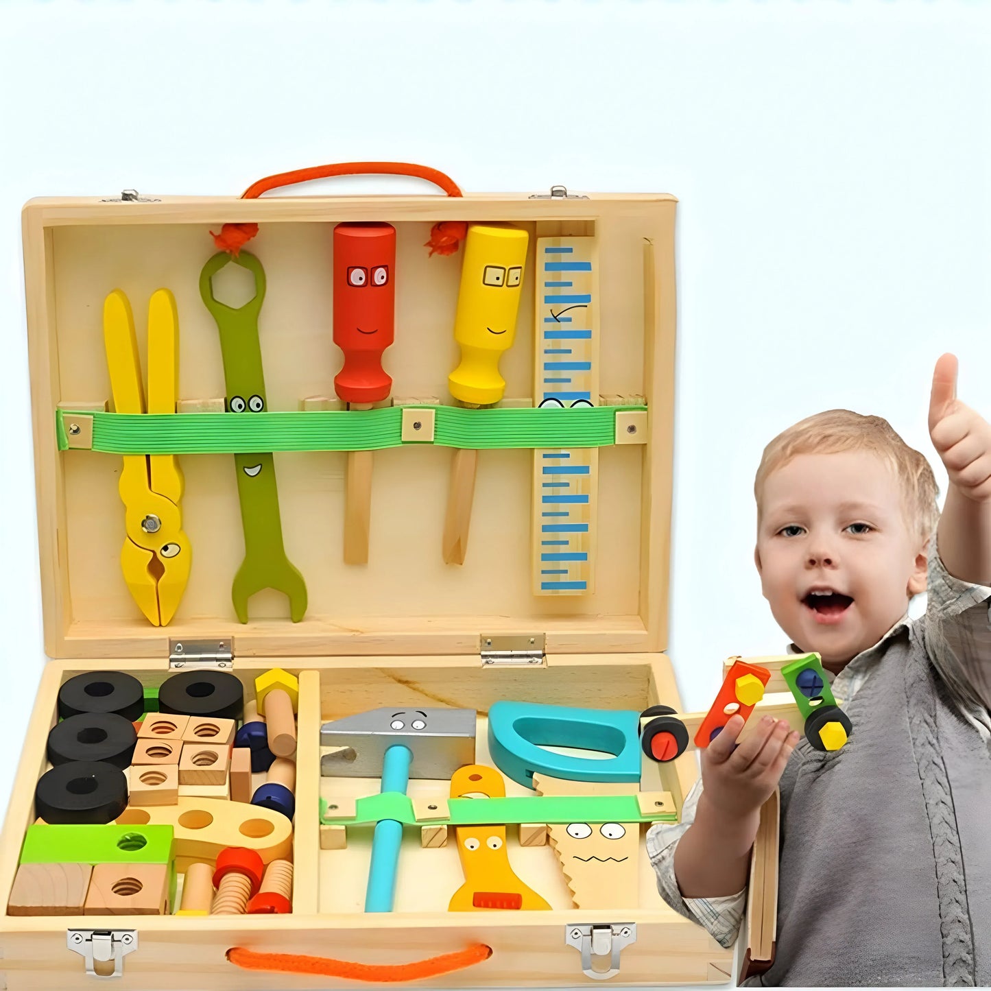 TinkerCase - Montessori Wooden Case