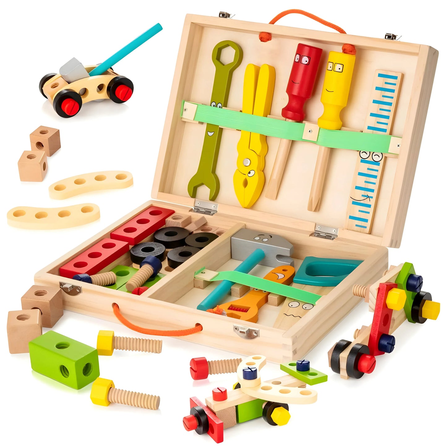TinkerCase - Montessori Wooden Case