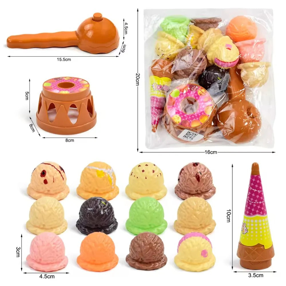 Ice Cream Stack Game for Children