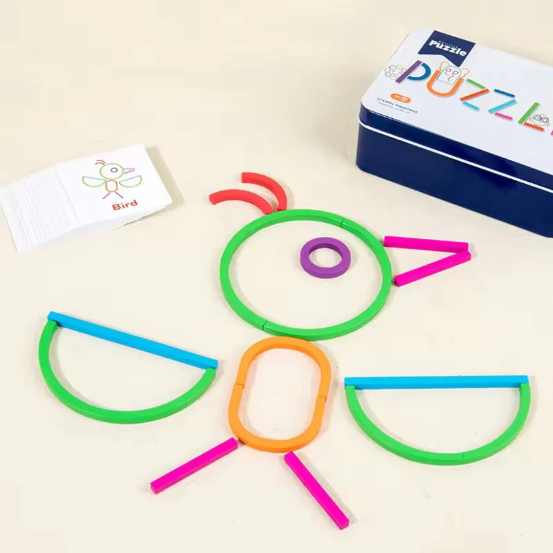 Educational Ring Puzzle Set