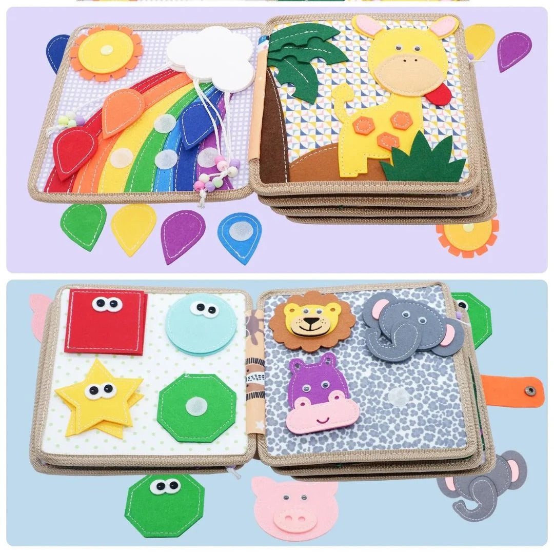 Sensory Giraffe Learning Book