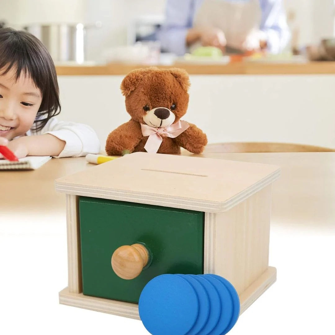 Montessori peg game for early learning