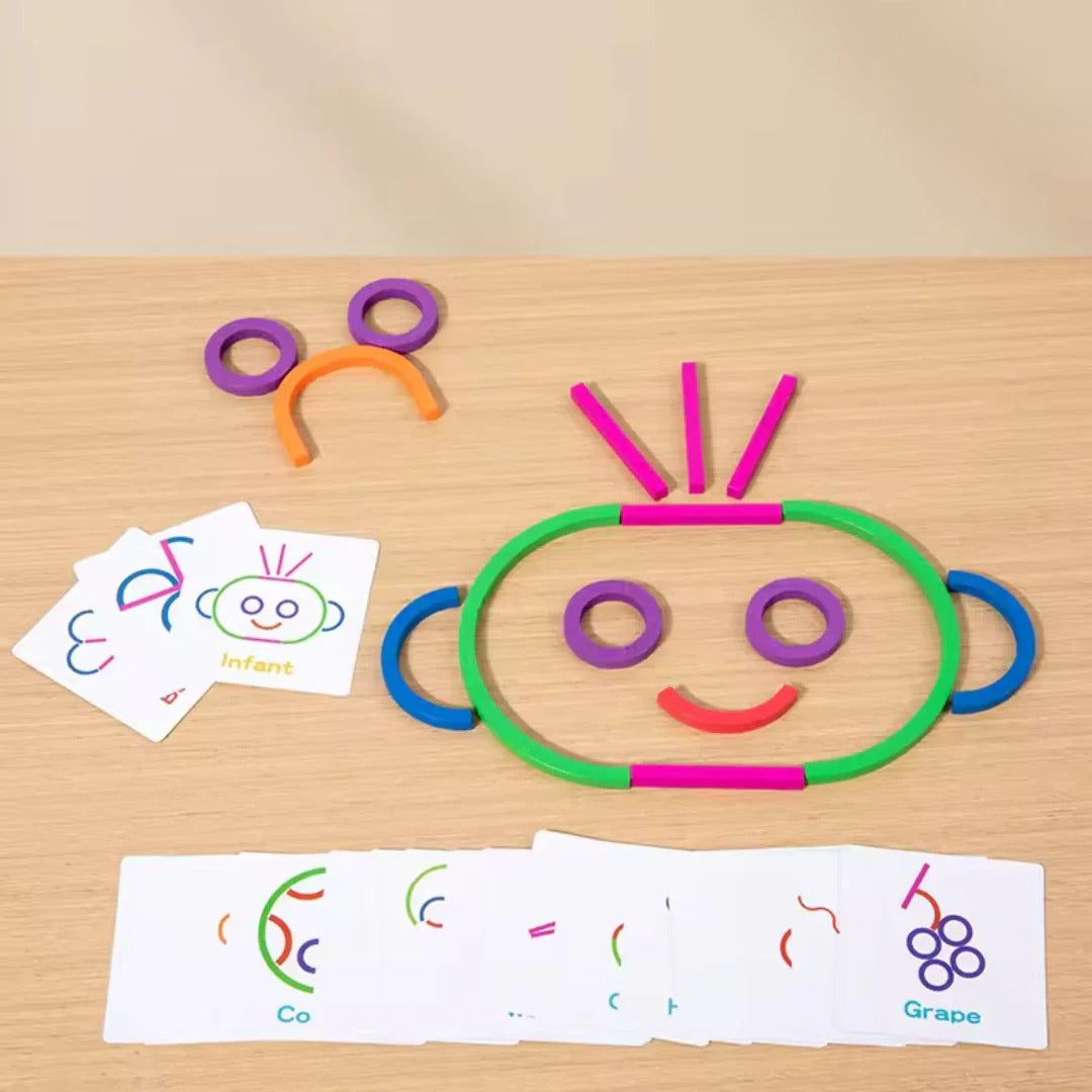 Educational Ring Puzzle Set