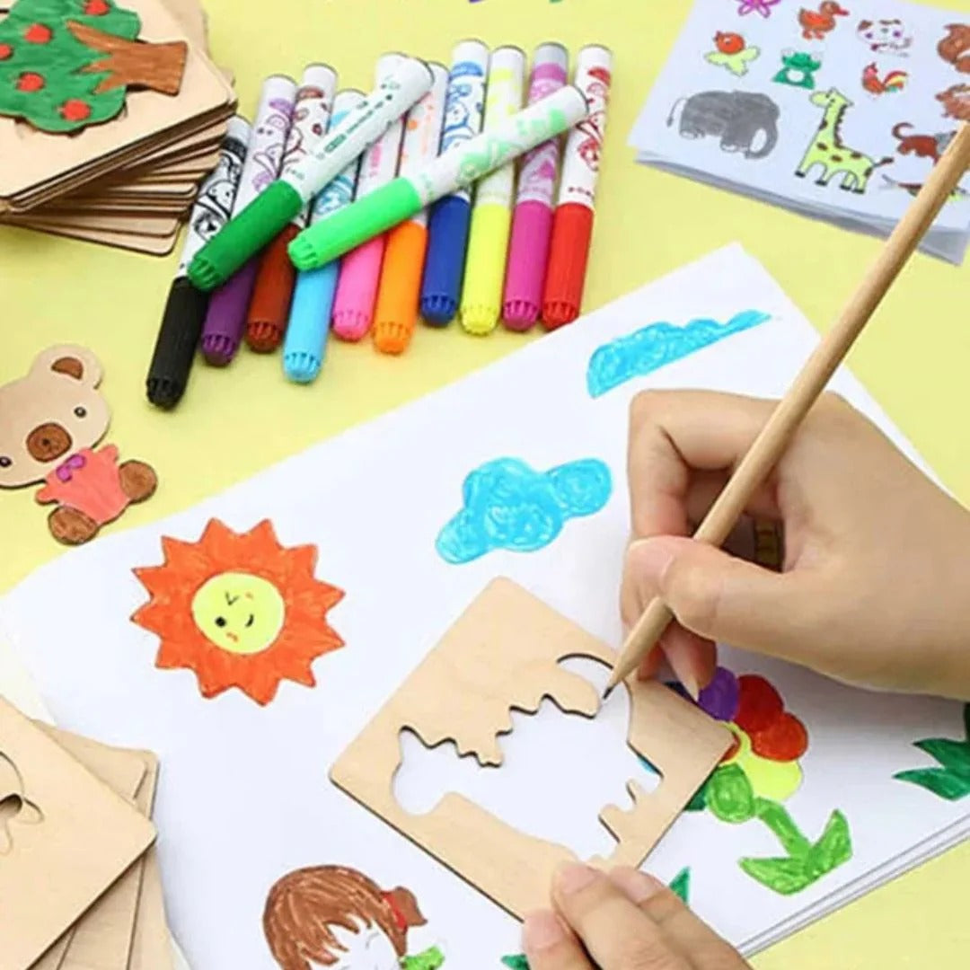CreativeArt – Stencils for drawing and learning