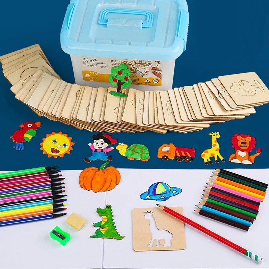 CreativeArt – Stencils for drawing and learning