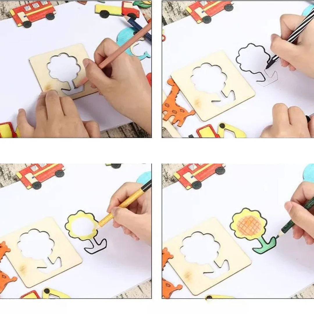CreativeArt – Stencils for drawing and learning