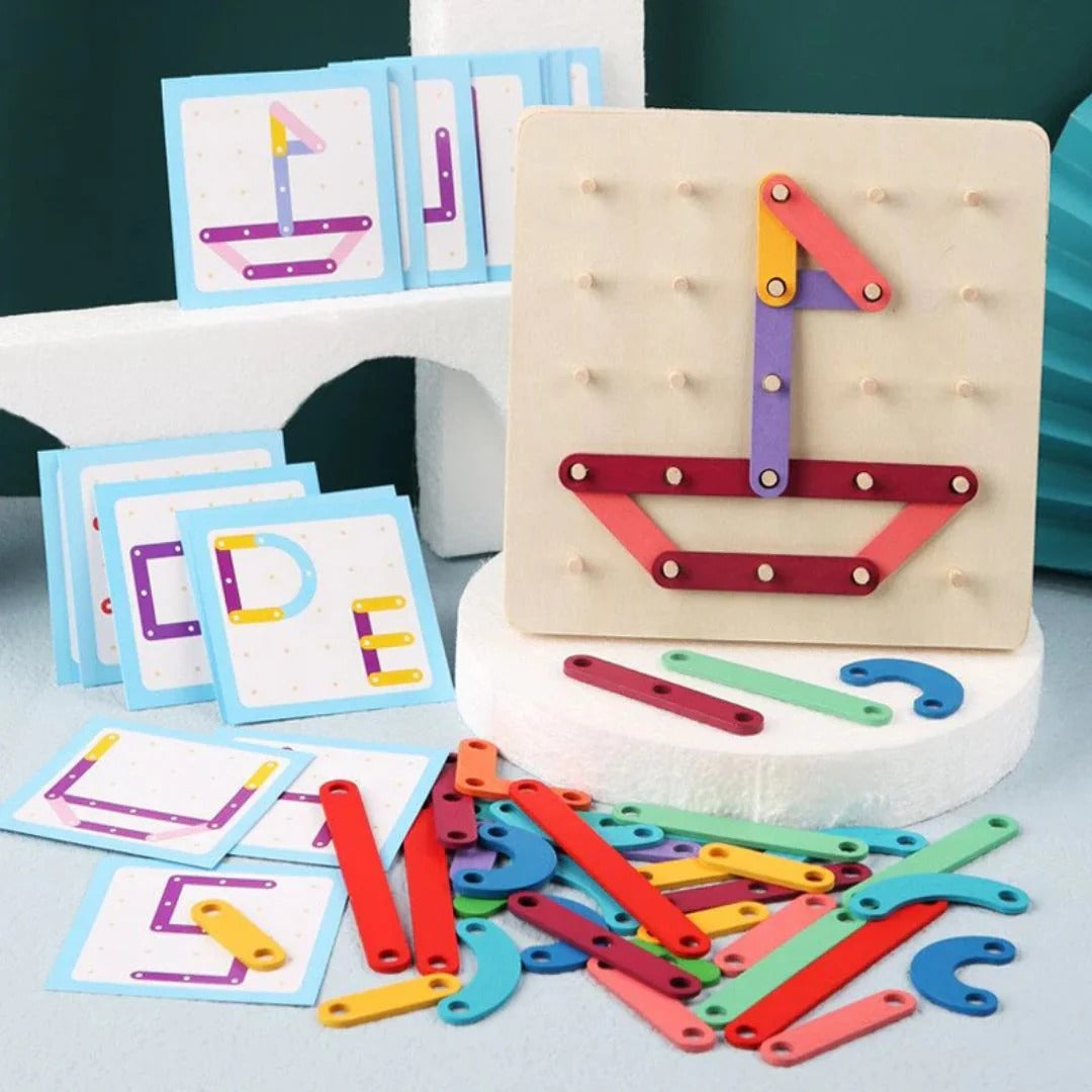 Wood Puzzles – Creative building game for development and interaction