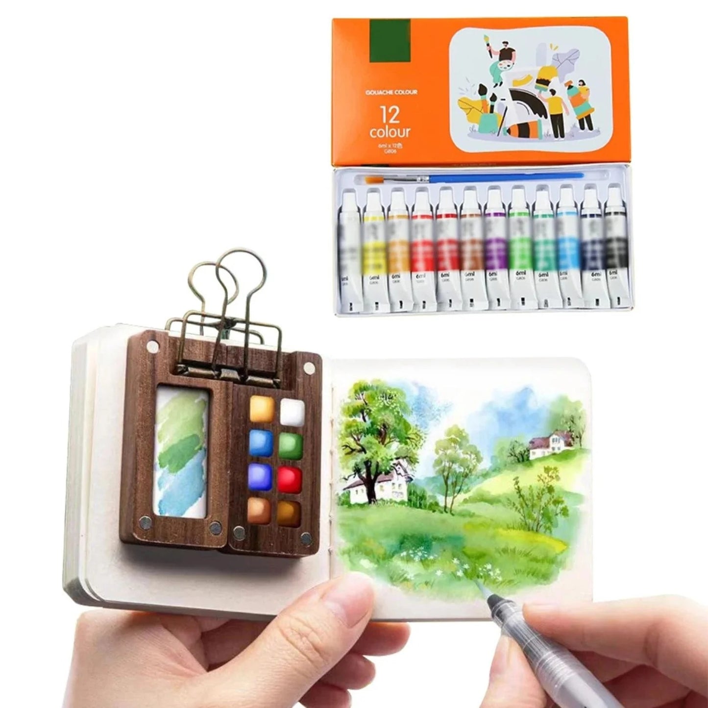 On-The-Go Watercolor Set