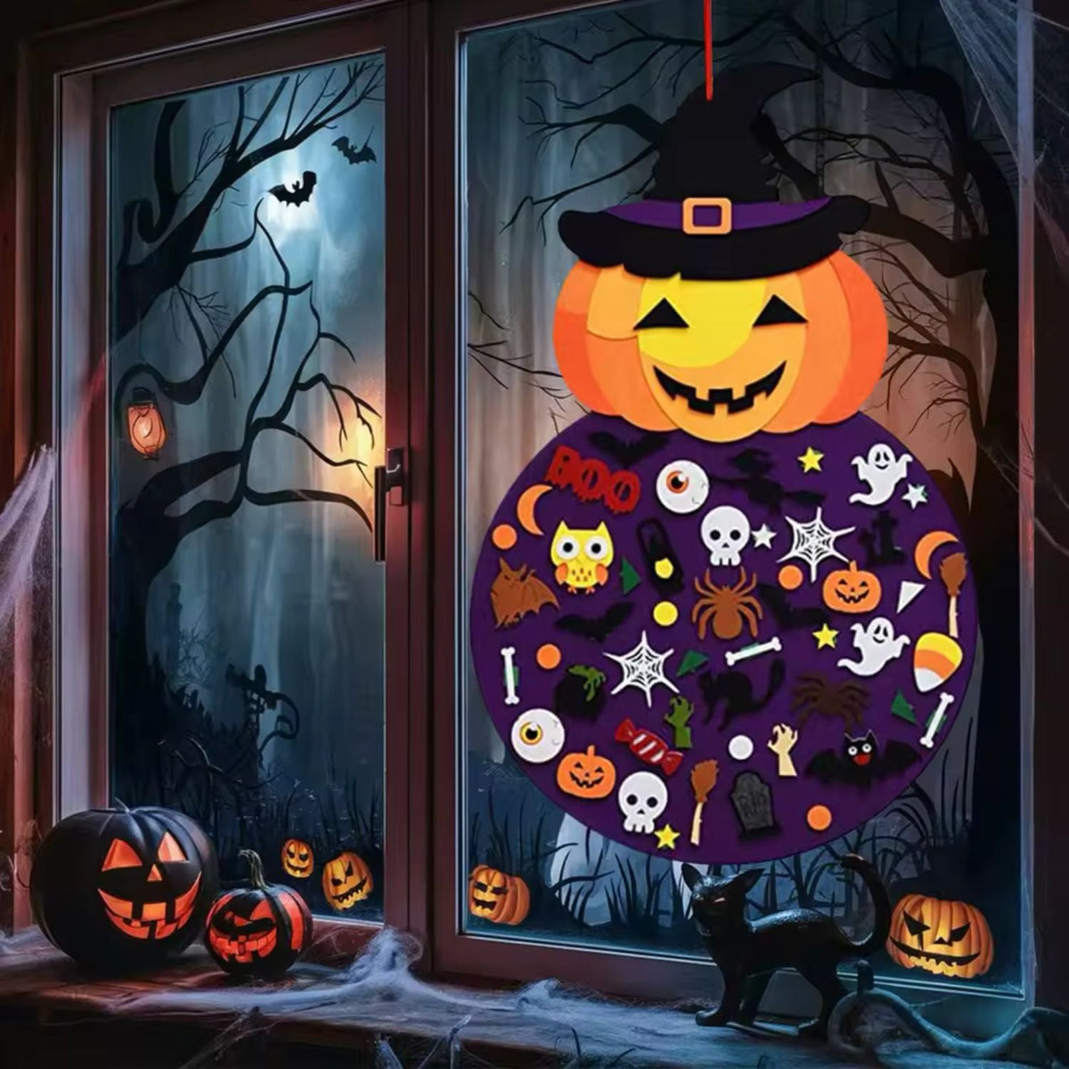 PumpkinMagic - DIY Halloween Felt Witch