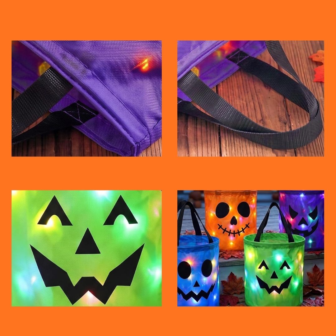 GlowTreat - Light-Up Halloween Candy Bag