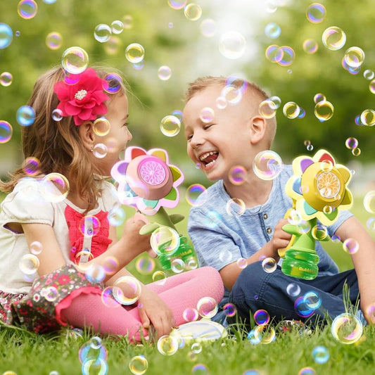Magical Soap Bubble Flower