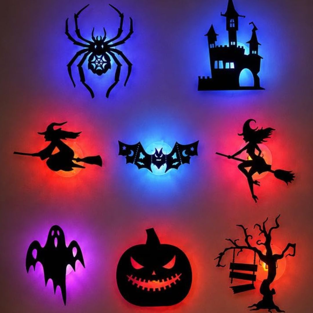 SpookyWalls - 3D Halloween Wall Decorations for Kids