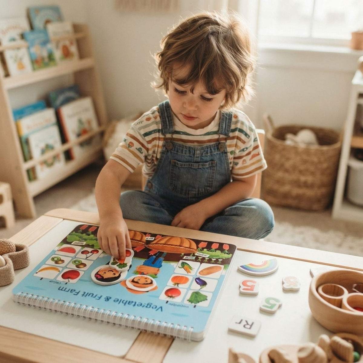 BusyLearner - 12-in-1 Montessori Learning Book