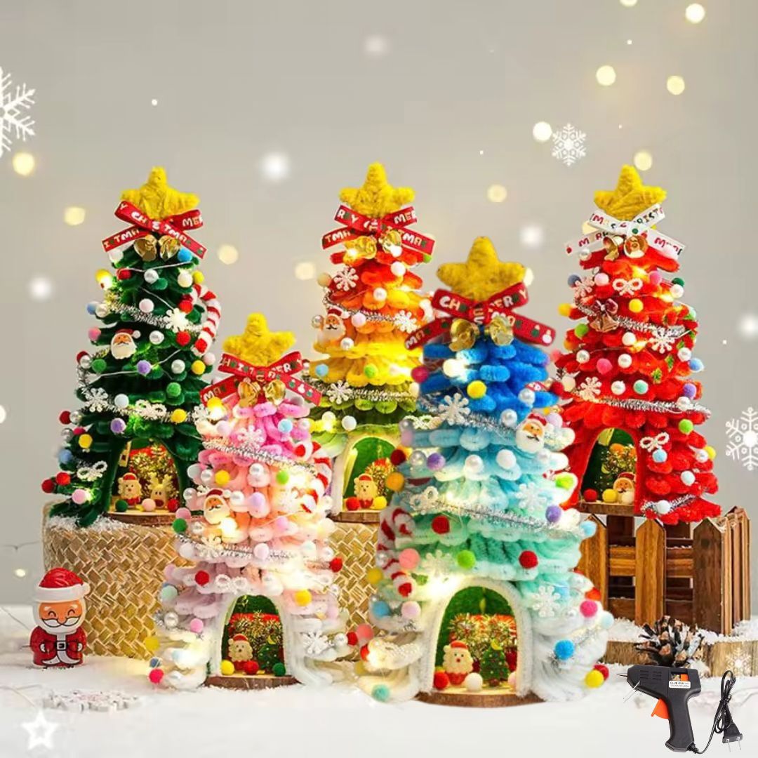 MerryMakers - DIY Light-Up Christmas Tree House