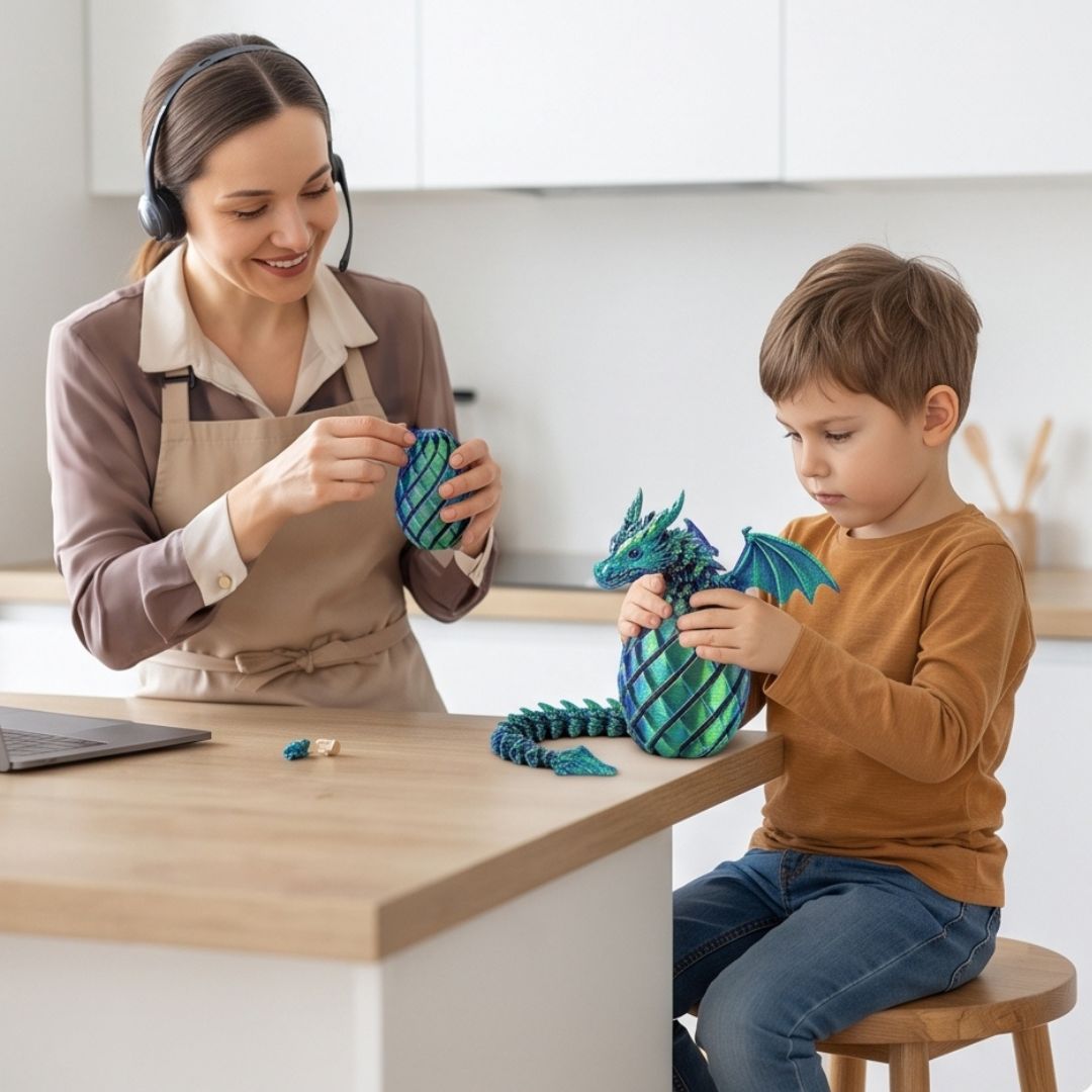 TwistDragon - Interactive Transforming Dragon Toy