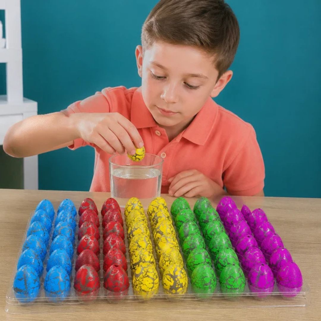 DinoHatch - Hatching Dinosaur Egg Set for Kids