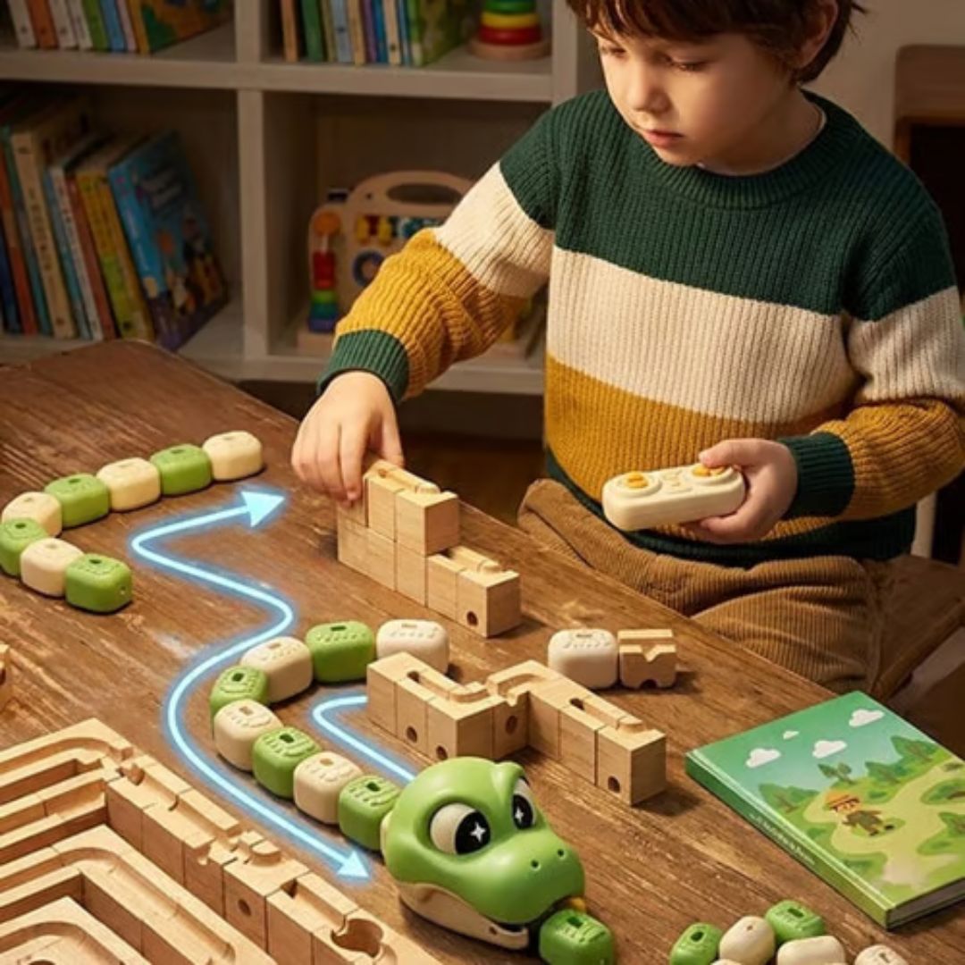 SnakeRush - Magnetic Remote Control Snake for Kids