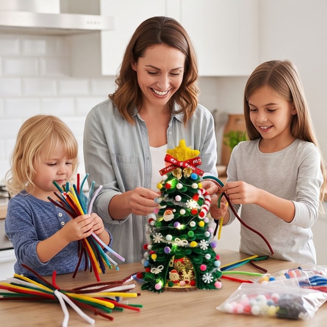 MerryMakers - DIY Light-Up Christmas Tree House