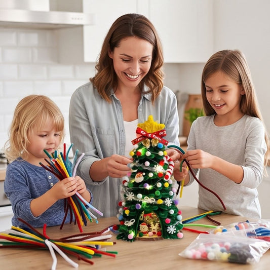 MerryMakers - DIY Light-Up Christmas Tree House