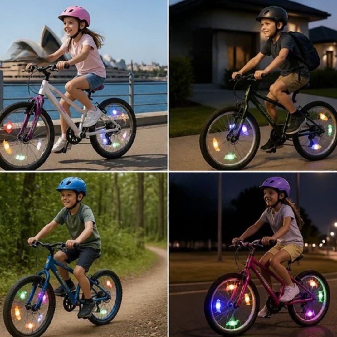 GlowRider - Kids LED Bicycle Wheel Lights