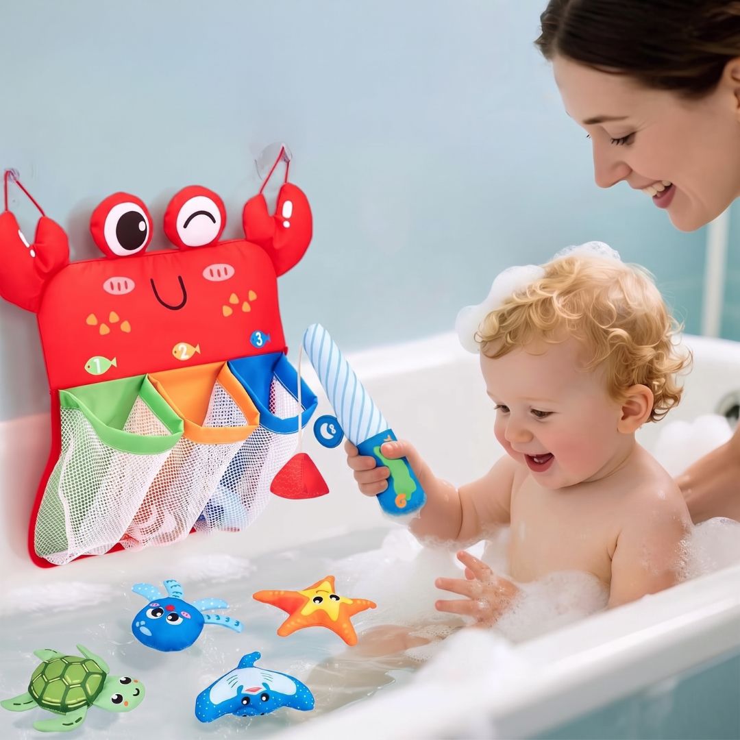SplashCatch - Magnetic Fishing Bath Toy for Kids