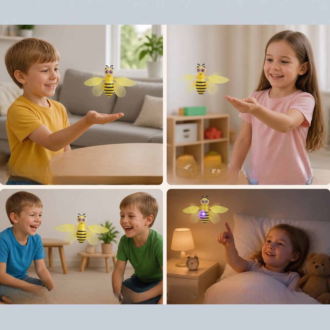 HoverBee - Motion-Sensing Flying Bee for Kids