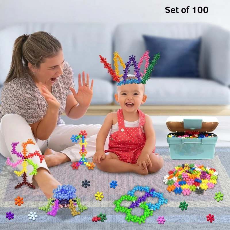 Montessori Flakes Building Blocks