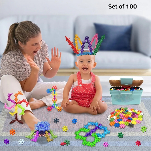 Montessori Flakes Building Blocks