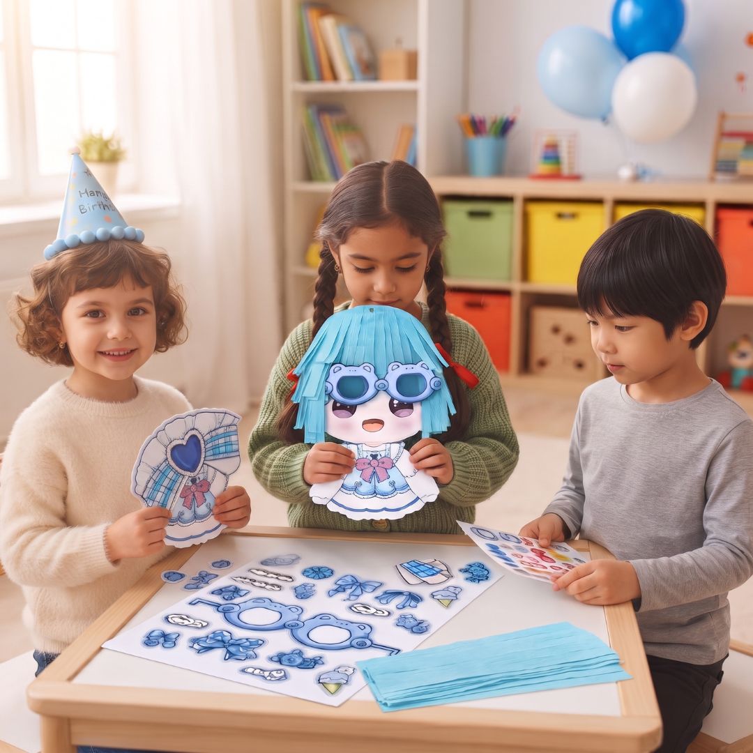 LittleStylist - DIY Hair Styling Sticker Kit