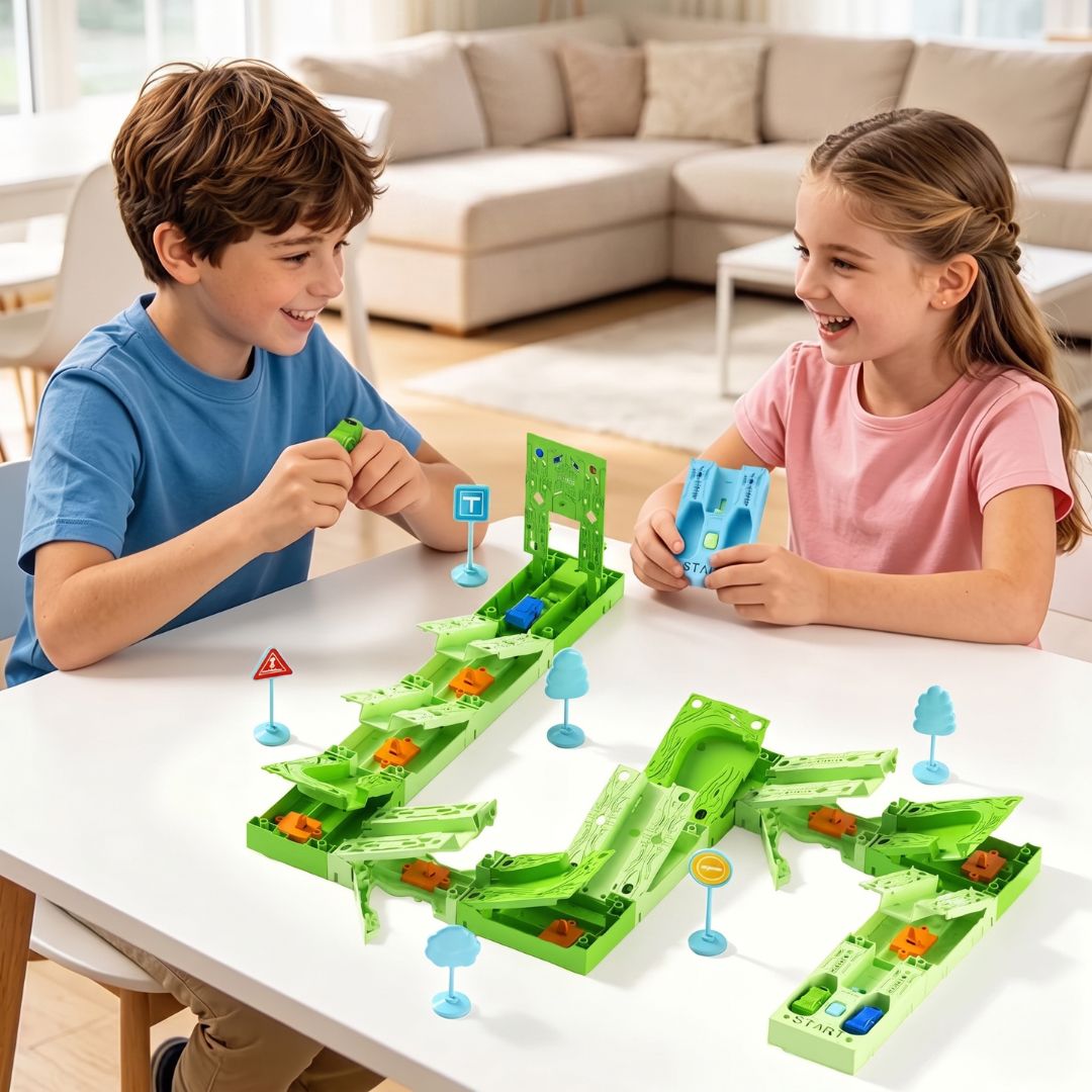 GravityRacer - Build & Race Adventure Set