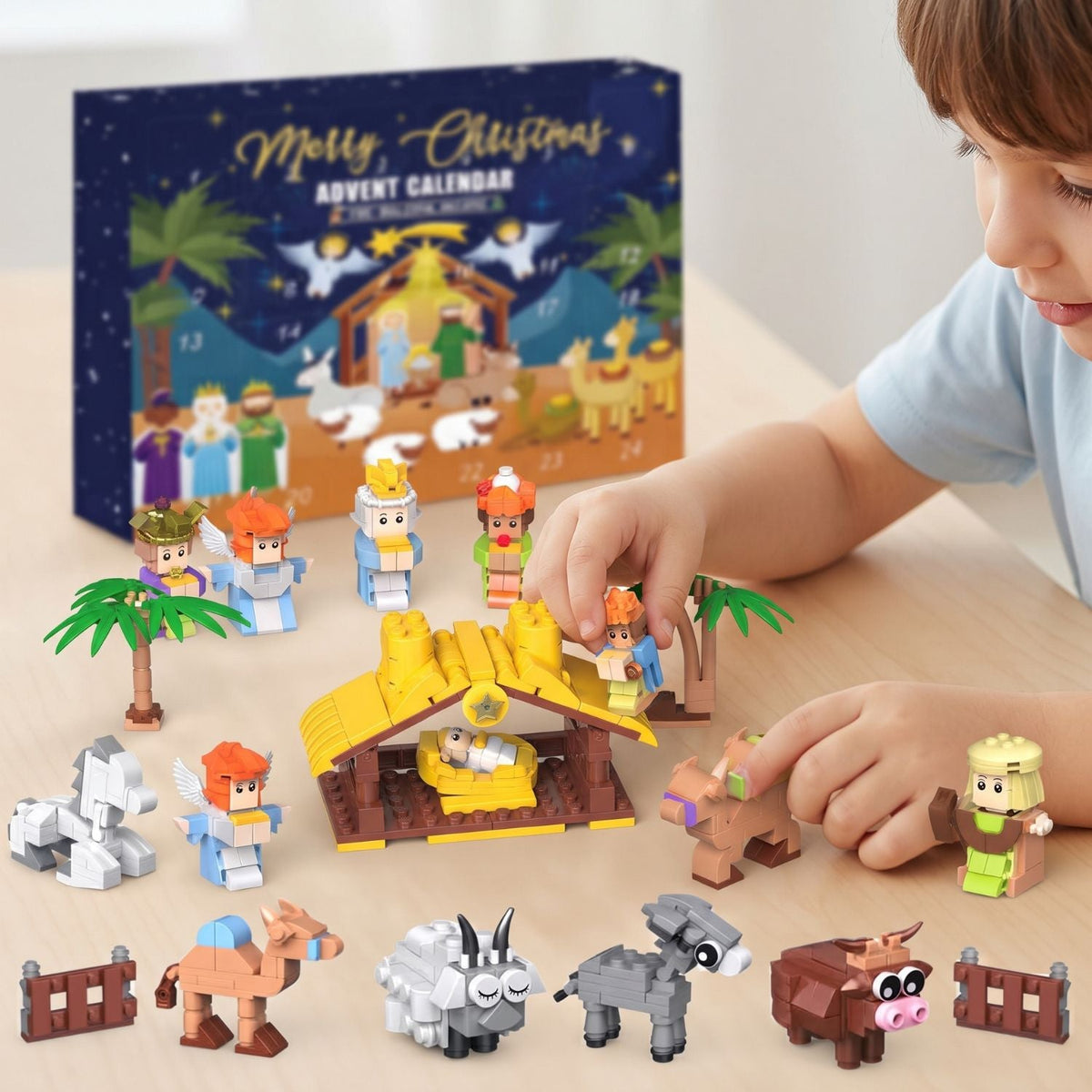 MerryBlocks - Nativity Building Advent Calendar